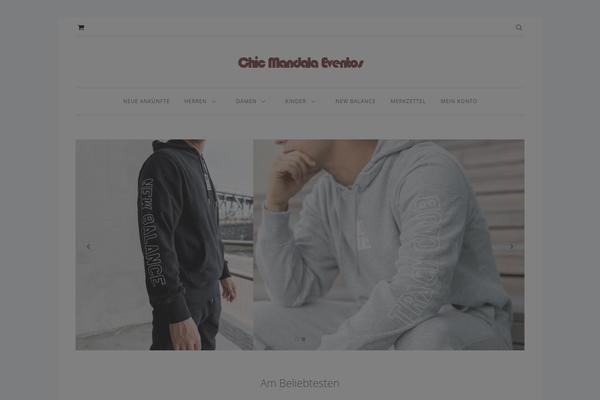 Minimal-blog theme site design template sample
