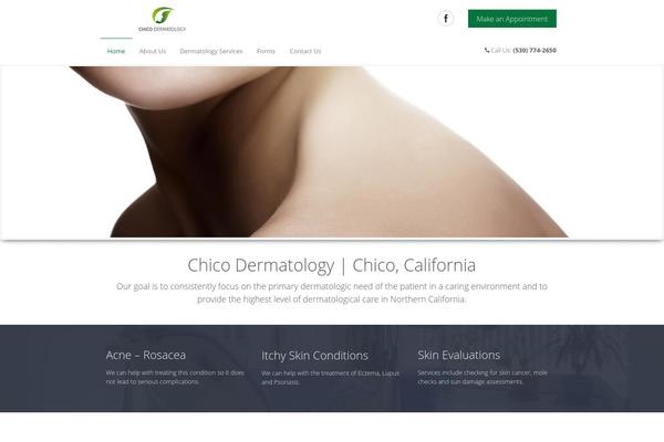 Medical Doctor theme site design template sample