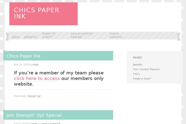 Site using Wishlist-member plugin