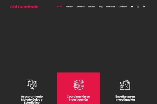 Porto Child theme site design template sample