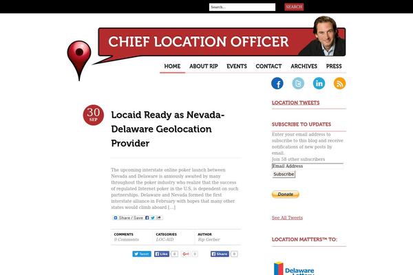 Bueno theme site design template sample