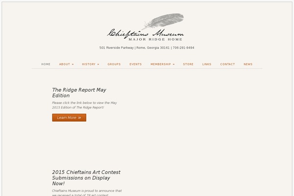 Florentia theme site design template sample