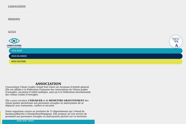Site using Simple Sticky Footer plugin