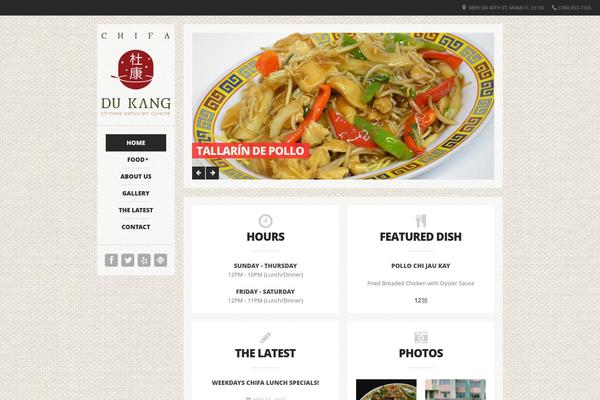 LemonChili theme site design template sample