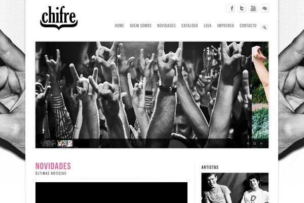 Prestige Light theme site design template sample
