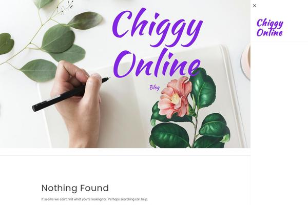 chiggyonline.com site used New Blog