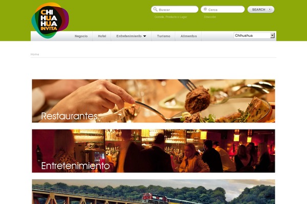 GeoPlaces theme site design template sample