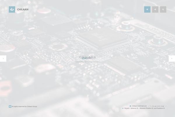 Site using Persian-font plugin