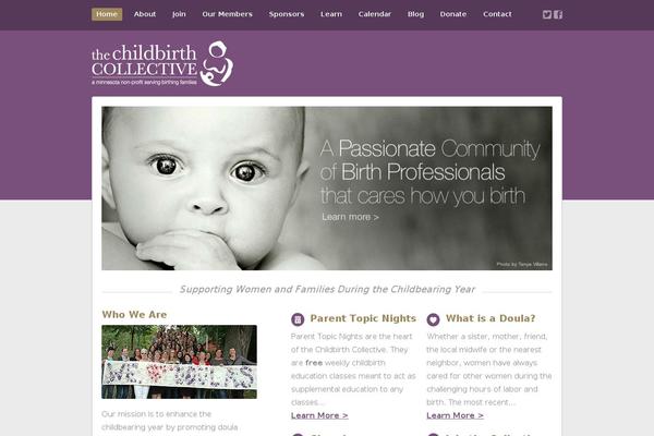 Cc theme site design template sample