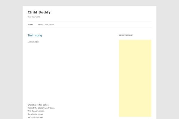 childbuddy.com site used Xmas Theme