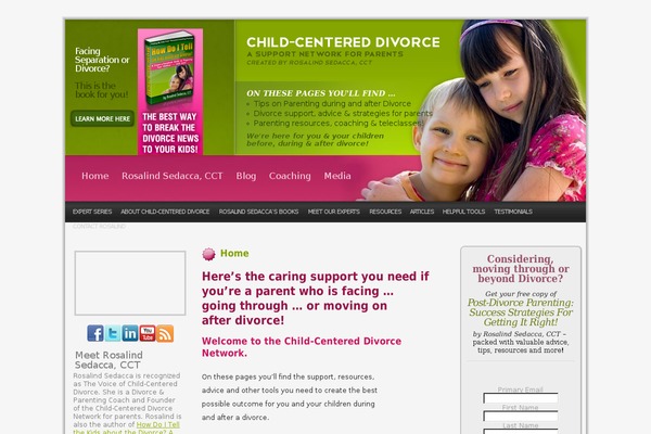 Evolve Child theme site design template sample