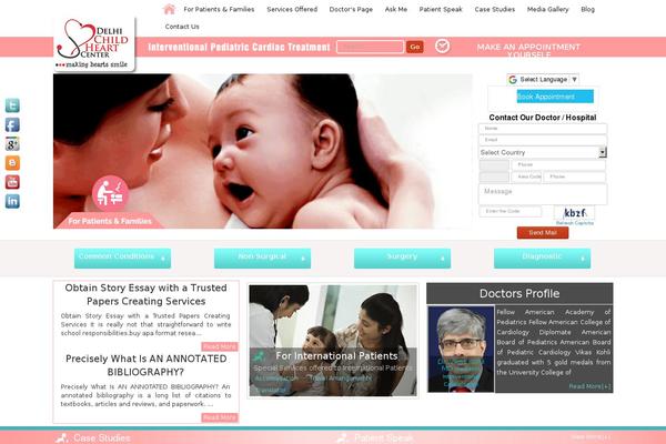Site using Anvita_contact_form plugin