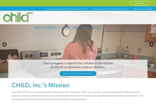 Ronneby_child theme site design template sample