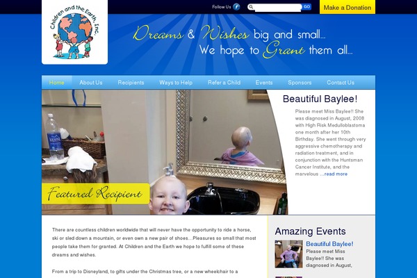 childrenandtheearth.com site used Children