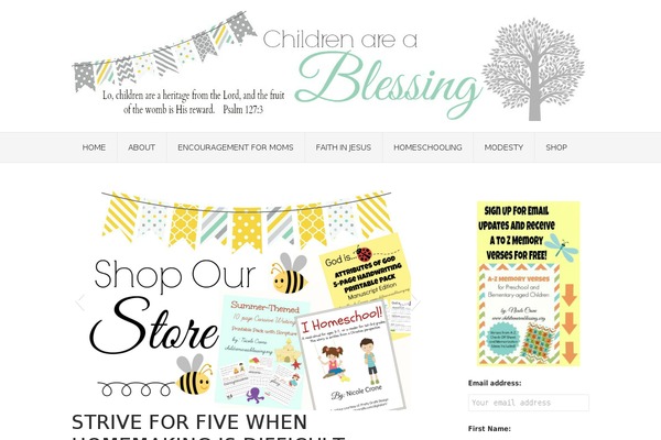 childrenareablessing.org site used Vortex