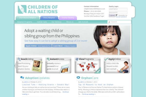 Site using Bootstrap collapse plugin