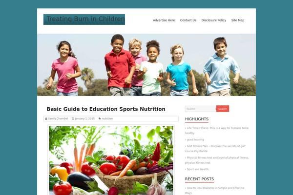 Wilson theme site design template sample