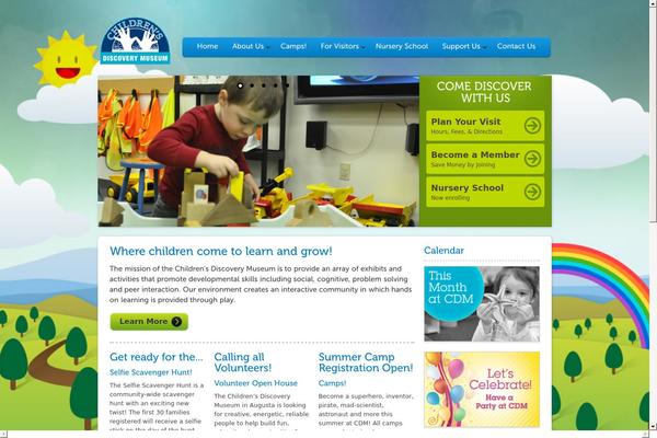Pekaboo theme site design template sample