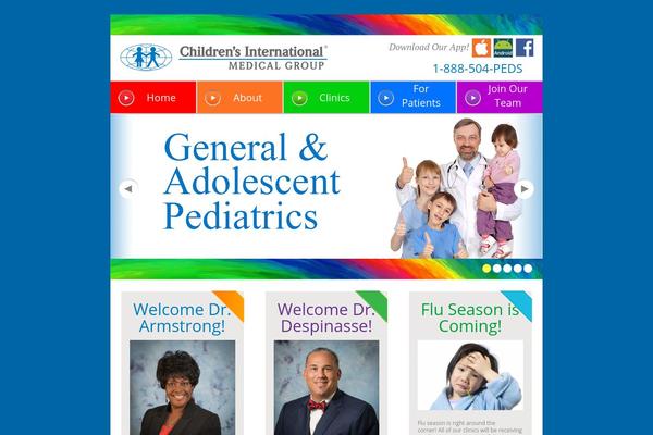 Medical-theme theme site design template sample