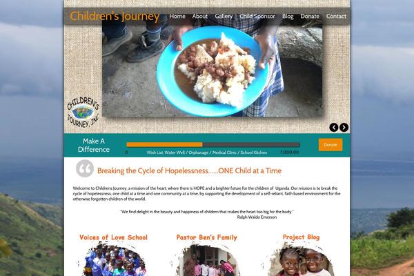 childrensjourney.com site used Agency Theme
