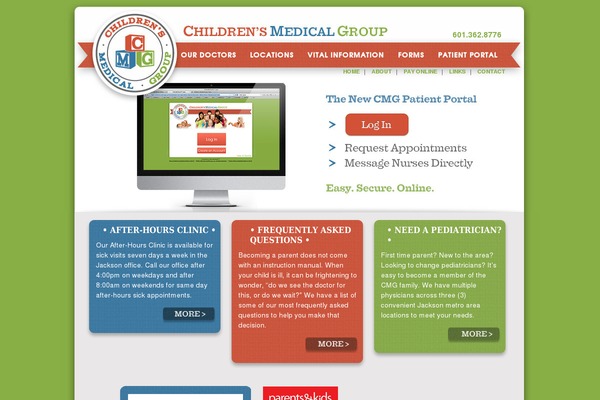 childrensmedicalgroup.net site used Children