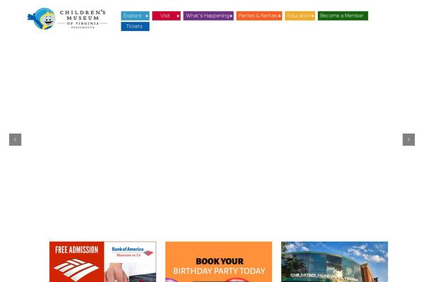 childrensmuseumva.com site used Childrensmuseumva