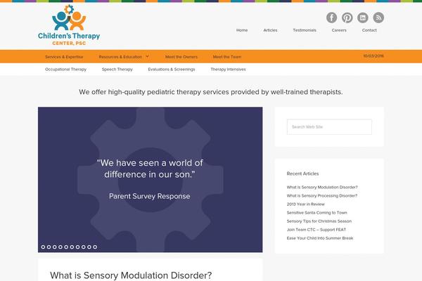 Children theme site design template sample