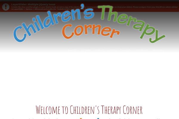 X Child theme site design template sample