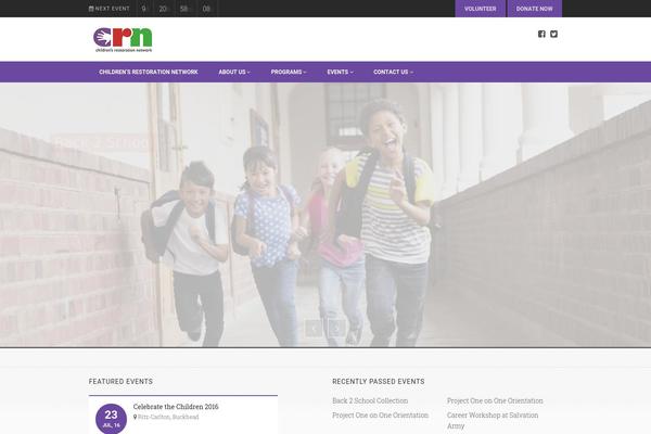 Alone theme site design template sample