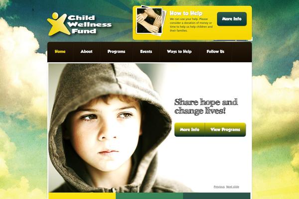 childwellnessfund.com site used Contrast Style