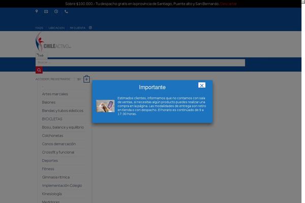 Site using Wc-pedido-minimo plugin
