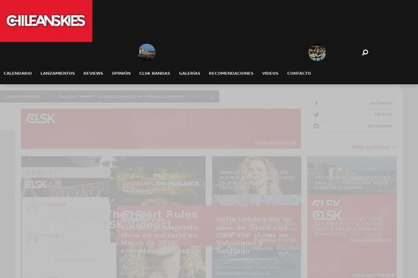 Examiner theme site design template sample