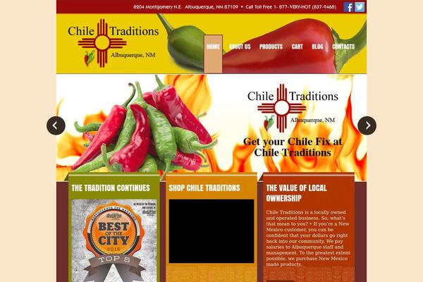 chiletraditions.com site used Theme1985