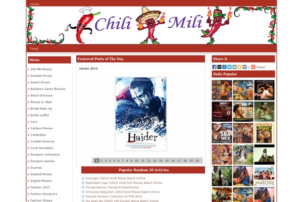 Fairy theme site design template sample