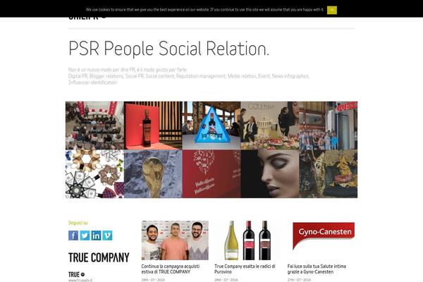 Aware theme site design template sample