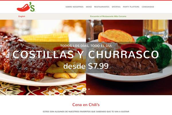 chilis theme websites examples