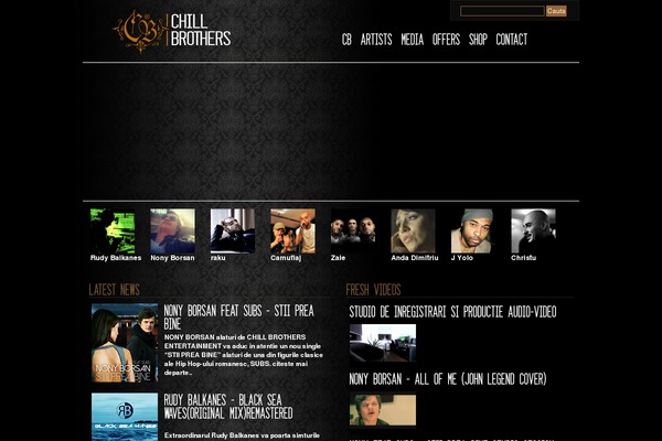 Cb theme site design template sample