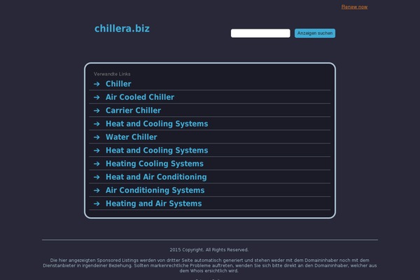 chillera.biz site used EOS