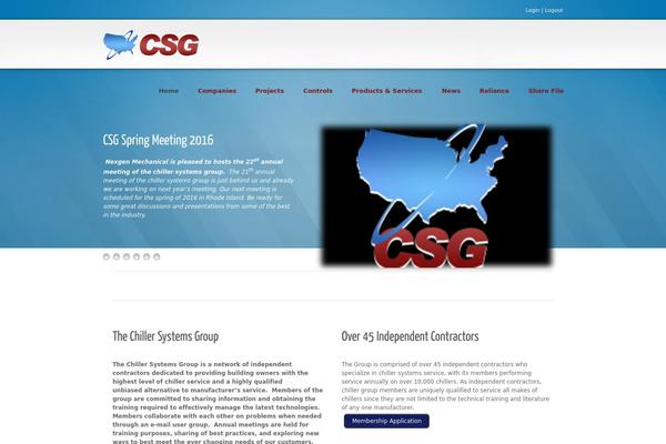 Accent theme site design template sample