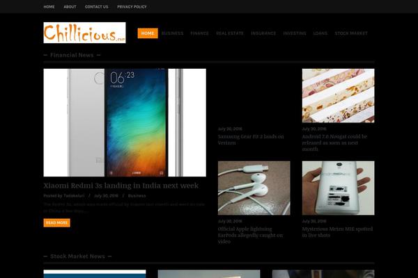 Fp_vaga theme site design template sample