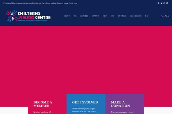Site using Cool Timeline plugin