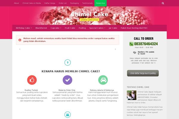 chimelcake.com site used Chimelcake