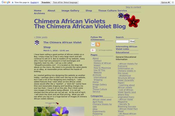 chimeraav.com site used Chimera