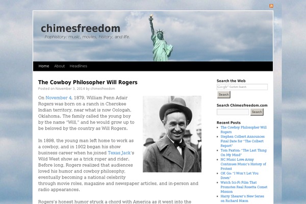 chimesfreedom.com site used Twist of Ten