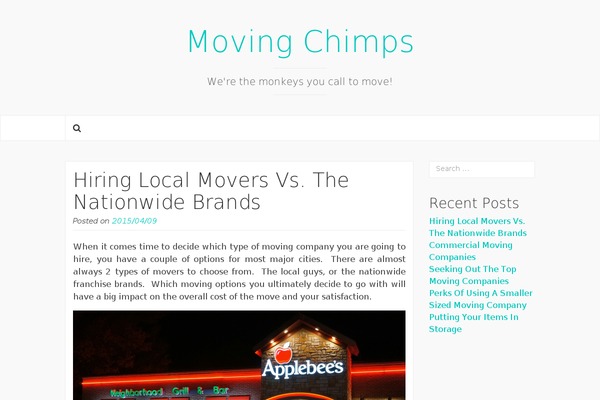 Coeur theme site design template sample