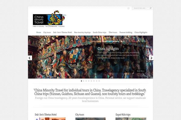 Chameleon theme site design template sample