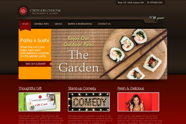 chinablossom.com site used China