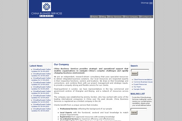 chinabusinessservices.com site used Cbs