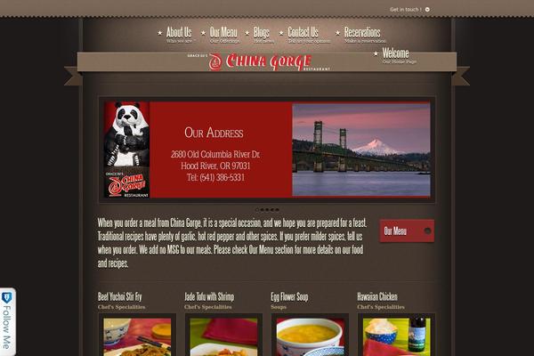 Adora theme site design template sample