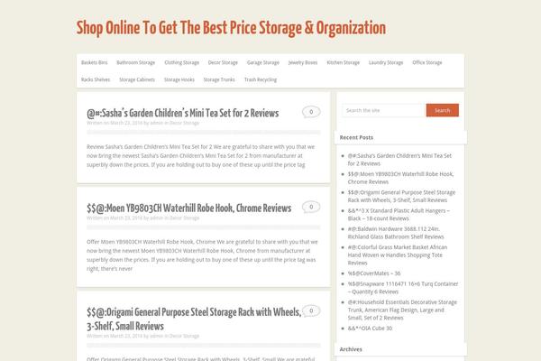 Minimalia theme site design template sample